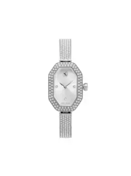 Наручные часы Dextera 30 мм Swarovski, белый