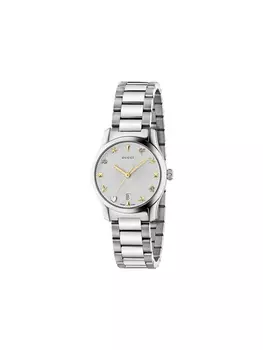 Наручные часы G-Timeless 27 мм Gucci, серебристый