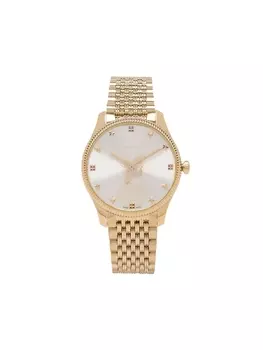 Наручные часы G-Timeless Slim 36 мм Gucci, золотистый