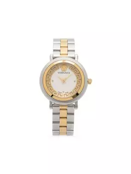 Наручные часы Greca Flourish 35 мм Versace, серебряный