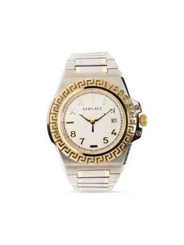 Наручные часы Greca Reaction 35 мм Versace, серебристый