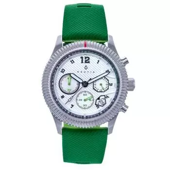 Наручные часы-хронограф Meridian с датой Nautis, зеленый