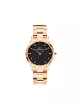 Наручные часы Iconic Link 32 мм Daniel Wellington, черный