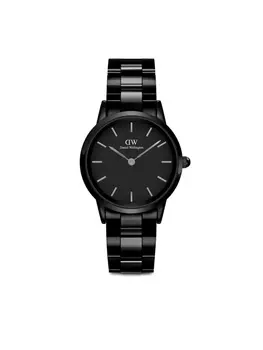 Наручные часы Iconic Link Ceramic 28 мм Daniel Wellington, черный