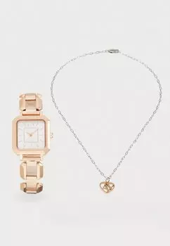 Наручные часы LEILA SET Armani Exchange, цвет Rose Gold-Coloured