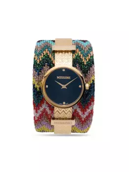 Наручные часы M1 30 мм Missoni, золотой