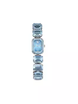 Наручные часы Octagon 22 мм Swarovski, синий