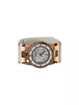 Наручные часы P4-FOB 41.3 мм Parts of Four, серый