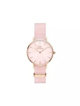 Наручные часы Petite Coral 28 мм Daniel Wellington, розовый