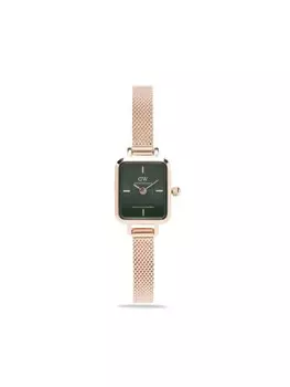 Наручные часы Quadro Mini 19 мм Daniel Wellington, зеленый