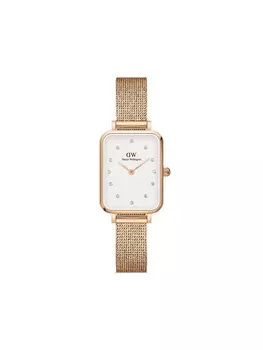 Наручные часы Quadro Pressed Melrose Quadro 26 мм Daniel Wellington, белый