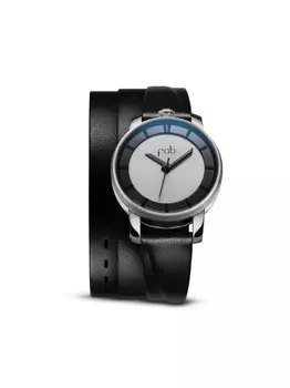 Наручные часы R360 36 мм Fob Paris, серебряный