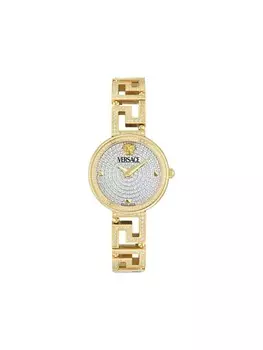 Наручные часы Ronda 28 мм Versace, серебряный