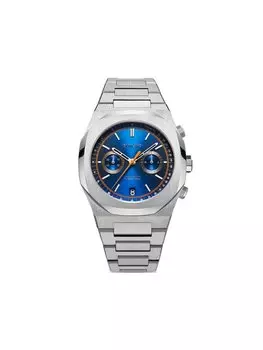 Наручные часы Royal Blue Chronograph 41.5 мм D1 Milano, синий