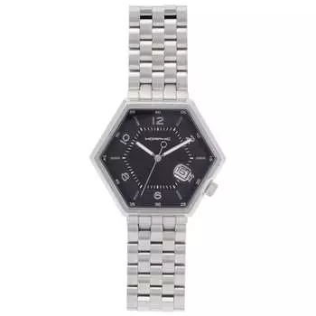 Наручные часы серии M96 с датой Morphic, серебряный