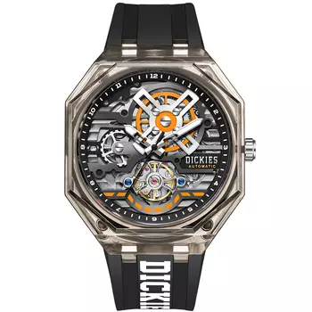 Наручные часы Starlight Collection с механическим механизмом, скелетонированным циферблатом, унисекс, сумка для покупок + коробка Dickies