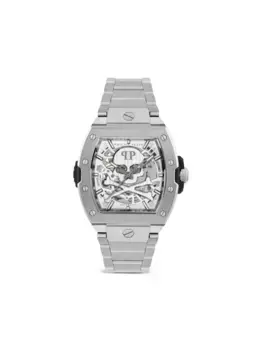 Наручные часы The $keleton 2.0 44 мм Philipp Plein, серебяный