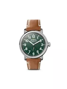 Наручные часы The Runwell 41 мм Shinola, зеленый