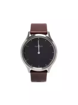 Наручные часы Vivomove Premium HR 40 мм GARMIN, коричневый