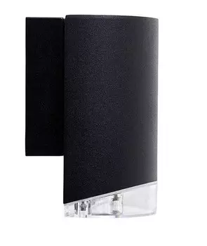 Наружный настенный светильник Dyberg Larsen Ribe klein, черный