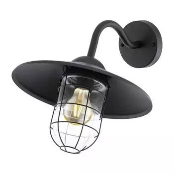 Наружный настенный светильник Eglo Melgoa, черный