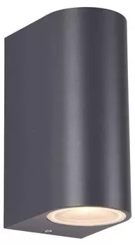 Наружный настенный светильник MeineWunschleuchte Anthrazit Up & Down, антрацитовый