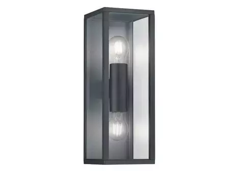 Наружный настенный светильник MeineWunschleuchte Glaan, антрацитовый