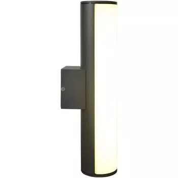 Наружный настенный светильник Светодиодный настенный светильник Настенный настенный светильник Настенный прожектор серый bmf-versand