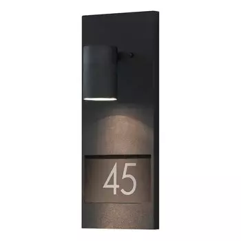 Наружный светильник Konstsmide Modena Number, черный