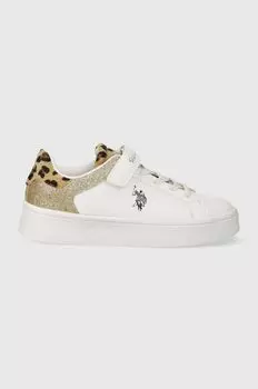 НАС. Поло Ассн. детские кроссовки U.S. Polo Assn., белый