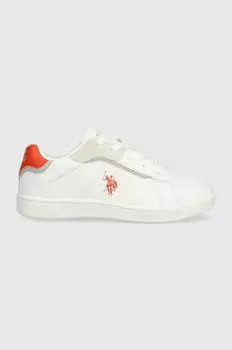 НАС. Поло Ассн. детские кроссовки U.S. Polo Assn., белый