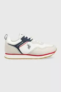 НАС. Поло Ассн. детские кроссовки U.S. Polo Assn., белый