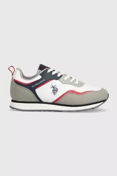 НАС. Поло Ассн. детские кроссовки U.S. Polo Assn., серый