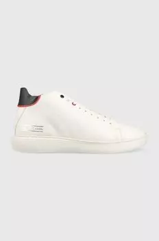 НАС. Поло Ассн. кроссовки CRYME кожаные U.S. Polo Assn., белый