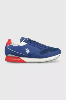НАС. Поло Ассн. кроссовки NOBIL U.S. Polo Assn., синий