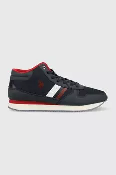 НАС. Поло Ассн. кроссовки NOBIL U.S. Polo Assn., темно-синий