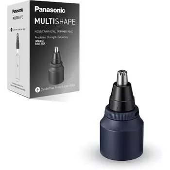Насадка-триммер Multishape Er-Cnt1 для влажных и сухих волос в носу, ушах и на лице, черная, Panasonic