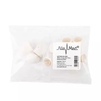 Насадки для педикюра, зернистость 13 мм 60, ABS Podo, Белый, 10 шт. AlleMed, Molly Lac