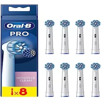 Насадки для зубной щетки Pro Sensitive Clean — упаковка из 8 шт Oral-B