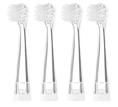 Насадки для зубных щеток Brush-baby Babysonic Pro, дети 0–24 мес. Deepwhite