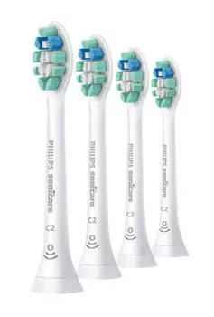 Насадки для звуковой зубной щетки Philips Sonicare C2 Optimal Plaque Defence HX9024/10, 4 шт