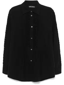 НАШЕ НАСЛЕДИЕ Искренняя футболка Our Legacy, черный