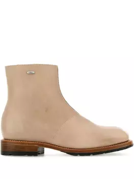 НАШЕ НАСЛЕДИЕ кожаные сапоги OUR LEGACY, нейтральный