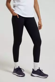 Наши женские леггинсы с завышенной талией Mountain Warehouse, черный