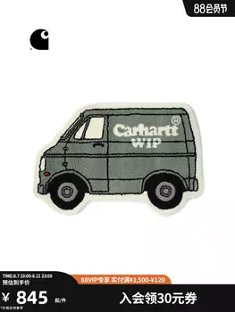 Нашика Carhartt WIP в мультяшном стиле, зеленый