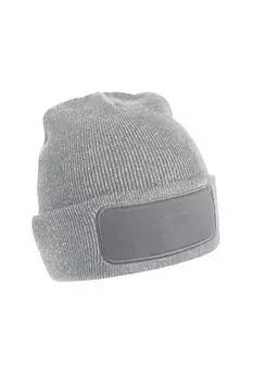 Нашивка-бини Beechfield, серый