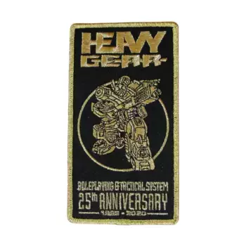 Нашивка к 25-летию — металлическое золото, Heavy Gear (3rd Edition) (d20/Silcore)