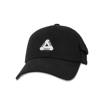 Нашивка Palace Garment Dyed Tri-Ferg, 6 панелей, черная
