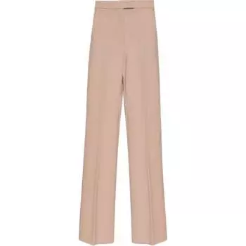 Нашивка с логотипом Max Mara Leisure Брюки MaxMara, розовый