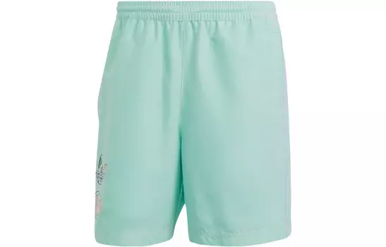 Наслаждайтесь летними спортивными шортами для мужчин Easy Green Adidas Originals, зеленый